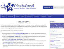 Tablet Screenshot of coloradocouncil.org